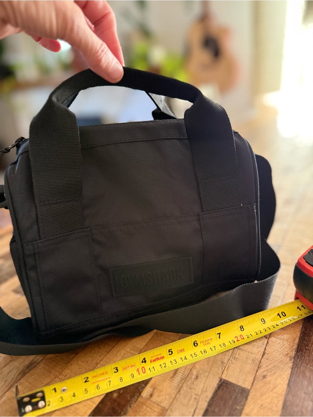 Gymshark Black Compact Carry Bag